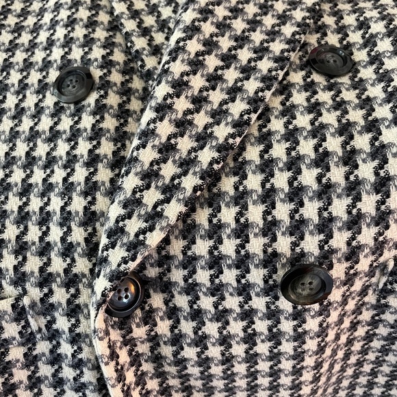 VINTAGE Pendleton Houndstooth Blazer 100% Wool Perfect Condition - Picture 6 of 7
